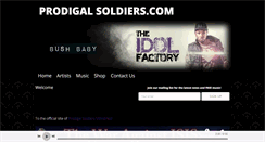 Desktop Screenshot of prodigalsoldiers.com